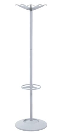 Portemanteau en tube gris