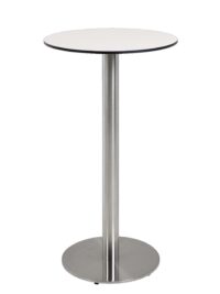 Table hauteur 103 cm, plateau rond