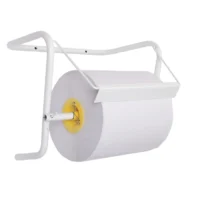 Distributeur mural métal blanc