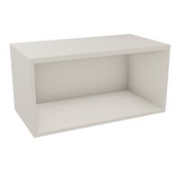 Space Box L. 80 x P. 43,2 x H. 40 cm décor mélamine lin