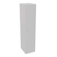 Vestiaire démontable Industrie salissante Départ - L. 40 cm - corps gris porte gris