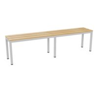 Bancs  L. 160 cm finition gris