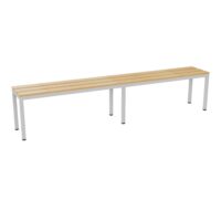 Bancs  L. 200 cm finition gris