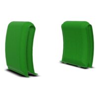 Lot de 2 accoudoirs tissu Step bambou pour assise Anouk