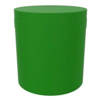 Pouf avec lanière sur patins Zélie D. 40 x H. 48,5 cm assise tissu Step bambou