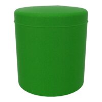 Pouf Margot diamètre 42 x H. 43 cm - revêtement tissu Step bambou