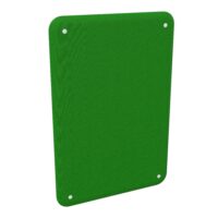 Cloison Solange bords arrondis H. 120 x L. 80 cm épaisseur 47 mm tissu Step bambou