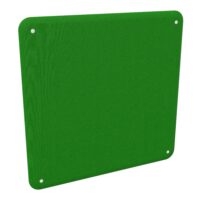 Cloison Solange bords arrondis H. 120 x L. 120 cm épaisseur 47 mm tissu Step bambou