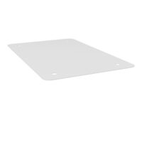 Tri sélectif - Pièce de liaison métal lisse blanc