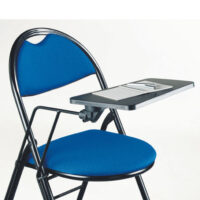 Accotoir avec tablette écritoire rotative pour chaise pliante Géo