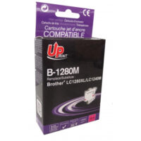UPRINT CARTOUCHE COMPATIBLE BROTHER LC1280-REMPLACE LC1220/LC1240/LC1280 MAGENTA