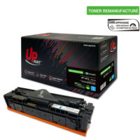 UPRINT TONER REMANUFACTURE HP 207A PUCE ORIGINE SANS NIVEAU-REMPLACE W2211A CYAN