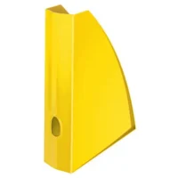 LEITZ Porte revues WOW, 75 x 312 x 258 mm, jaune métallisé