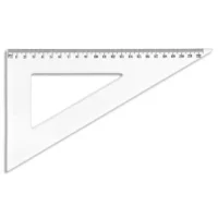 WONDAY Equerre 60 degrés 21 cm sous étui packbordable