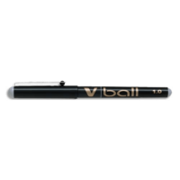 PILOT Stylo Roller pointe métal 1,0 mm encre liquide Noire V-BALL 1,0