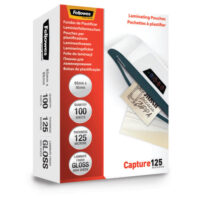 FELLOWES Pack de 100 pochettes Imagelast 125 microns 64x95mm 5306702