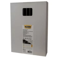 FELLOWES Boîte de 100 peignes anneaux plastique 19 mm Noir 5347705