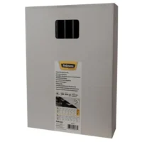 FELLOWES Boîte de 100 peignes anneaux plastique 19 mm Noir 5347705