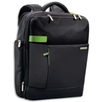LEITZ Sac à dos Inch Backpack pour ordinateur 15,6, 2 compartiments + pochettes L31 x H40 x P14 cm Noir