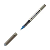 UNI-BALL Stylo Roller pointe métal fine encre liquide Bleue UNI-BALL EYE UB 157