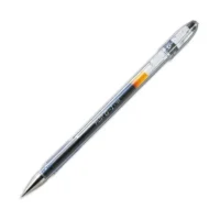 PILOT Stylo à bille pointe fine encre gel Noire corps plastique et capuchon G1 05