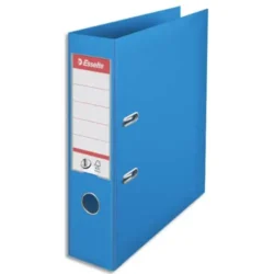 ESSELTE Classeur à levier N°1 POWER, A4, 7,5 cm, PP, bleu clair