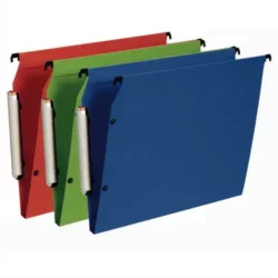 ESSELTE Paquet de 10 dossiers suspendus LMG ARMOIRE en polypro opaque. Fond 15, bouton-pression. Assortis