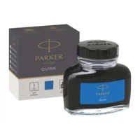 PARKER Flacon 50ml encre Bleue effaçable. En blister.