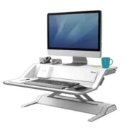 FELLOWES Plateforme assis-debout Lotus™ DX Blanche 8081101