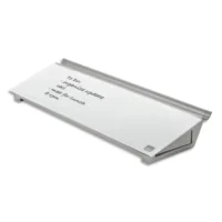 NOBO Bloc-notes de bureau en verre, 458 x 60 x 140 mm