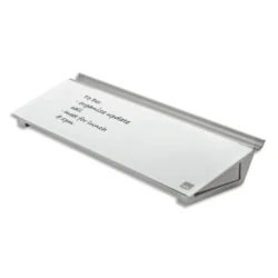 NOBO Bloc-notes de bureau en verre, 458 x 60 x 140 mm