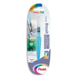 PENTEL Pinceau en fibre synthétique avec réservoir, pointe fine