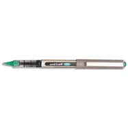 UNI-BALL Stylo Roller pointe métal fine encre liquide Verte UNI-BALL EYE UB 157