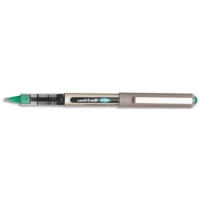 UNI-BALL Stylo Roller pointe métal fine encre liquide Verte UNI-BALL EYE UB 157