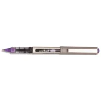 UNI-BALL Stylo Roller pointe métal fine encre liquide Violet UNI-BALL EYE UB 157