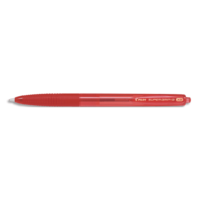 PILOT Stylo bille SUPER GRIP G rétractable poine extra large, encre Rouge