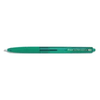 PILOT Stylo bille SUPER GRIP G rétractable poine extra large, encre Vert