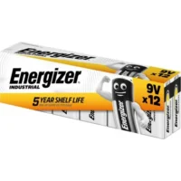 ENERGIZER Pile Industrial 9V/6LR61 DP12, pack de 12 piles
