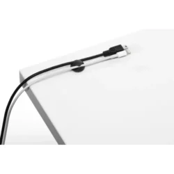 DURABLE Pack de 6 clips adhésifs pour câble CAVOLINE® CLIP 2 Graphite 5038-37