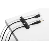 DURABLE Pack de 2 clips adhésifs pour câble CAVOLINE® CLIP 4 Graphite 5040-37