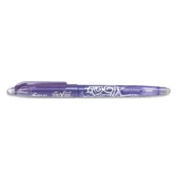 PILOT Roller FriXion Ball pointe fine 0,5 mm. Encre thermosensible effaçable Violet