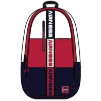 OXFORD Sac Borne AIRNESS FURIOUS 2 cmpts 33x46x18 cm. Décor sérigraphié, coloris Bleu, Blanc et Rouge
