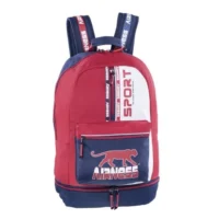 OXFORD Sac Borne Sple AIRNESS DEVONS BOYS 1 cmpt 30x40x14 cm. Rubber print, coloris Bleu, Rouge et Blanc