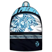 OXFORD Sac Borne Souple AIRNESS AIR PREMIUM 1 cmpt 31x42x14 cm. Décor sérigraphié, coloris Bleu et Blanc.