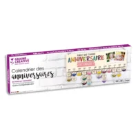 GRAINE CREATIVE Suspension Calendrier en bois à personnaliser pour se rappeler des anniversaires