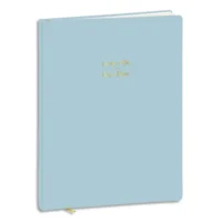 QUO VADIS Livre d'or Pastel 27x21cm 128 pages. Couverture effet soft Touch. Coloris bleu