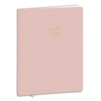QUO VADIS Livre d'or Pastel 27x21cm 128 pages. Couverture effet soft Touch. Coloris rose