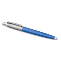 PARKER Stylo bille rétractable Jotter Original. Corps en plastique Bleu. Point moyenne. Rechargeable
