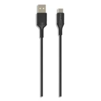 GREEN-E Câble USB-C/USB-A 2,5m Noir 3A, 18W GR7070