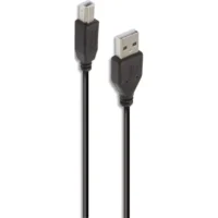 APM Cordon imprimante USB-A vers USB-B Mâle/Mâle USB2.0 PC/Mac 1,80m 570300
